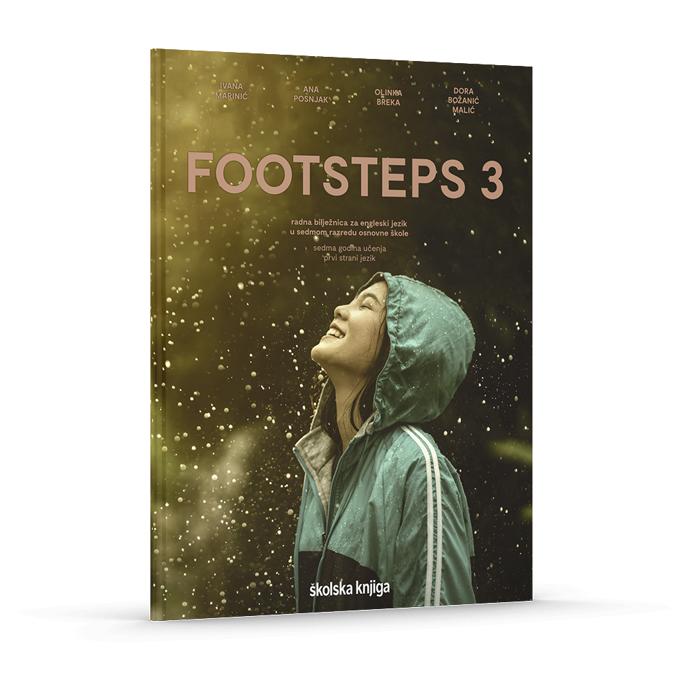 FOOTSTEPS 3 - radna bilježnica za engleski jezik u sedmom razredu osnovne škole, sedma godina učenja