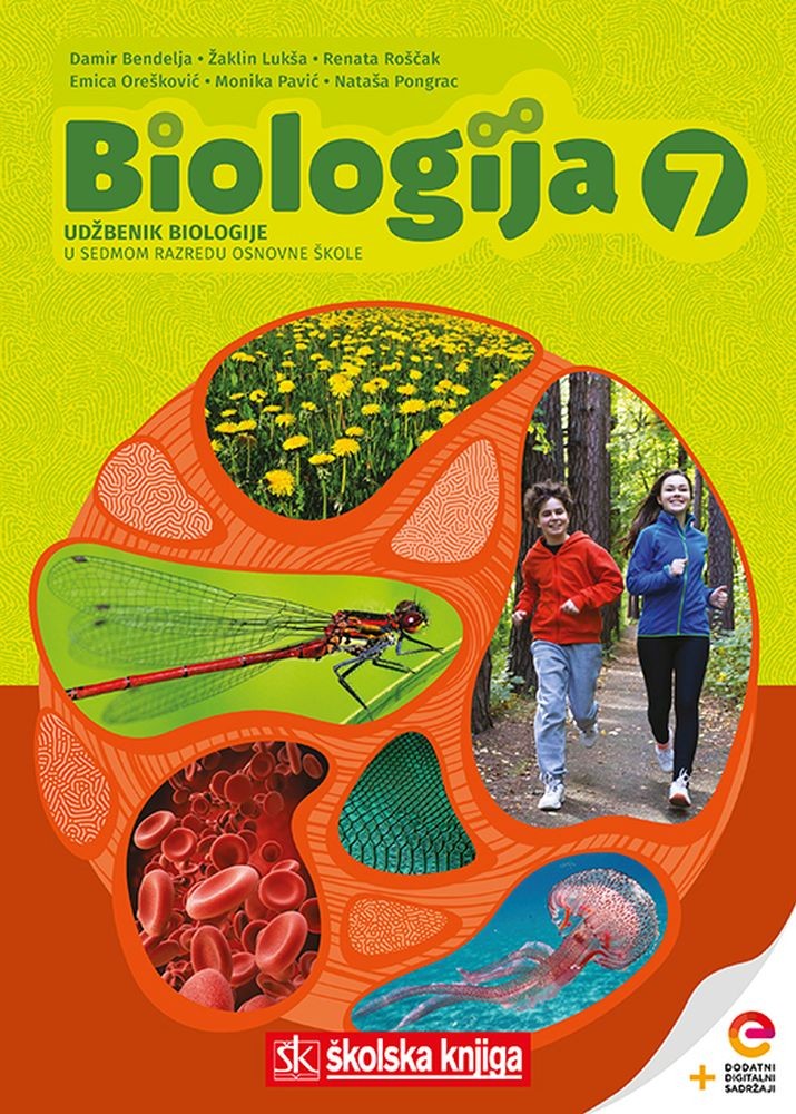 Biologija 7 - udžbenik biologije s dodatnim digitalnim sadržajima u 7. razredu osnovne škole