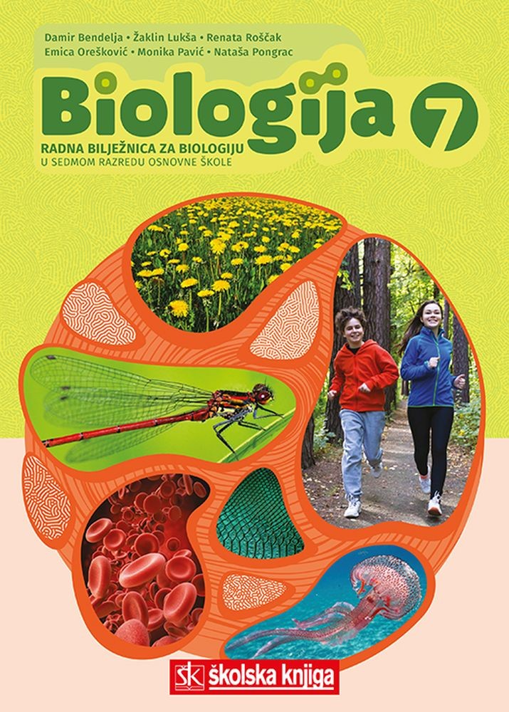 BIOLOGIJA 7 - radna bilježnica za biologiju u 7. razredu osnovne škole
