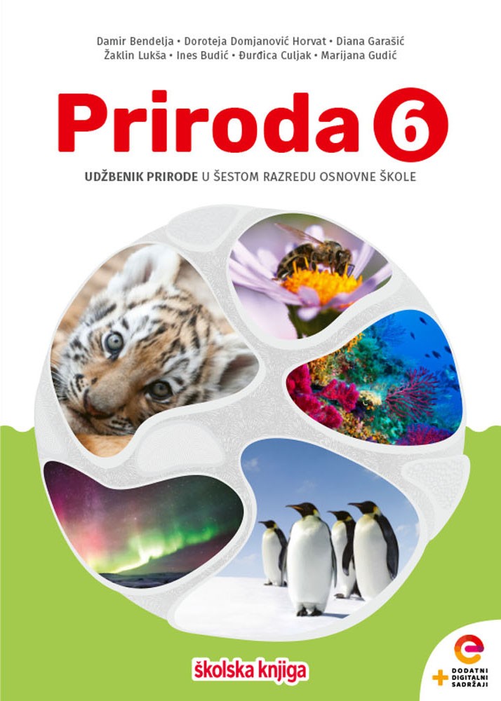 PRIRODA 6 - udžbenik prirode s dodatnim digitalnim sadržajima u šestom razredu osnovne škole
