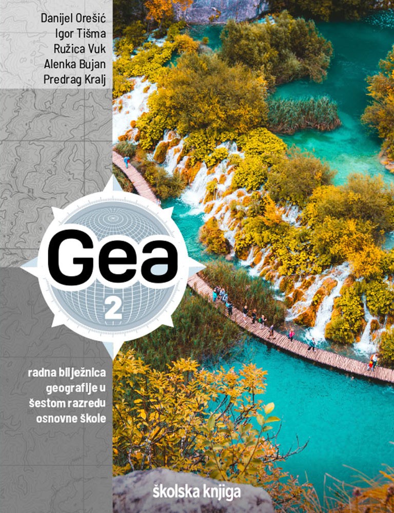 GEA 2 - radna bilježnica za geografiju u šestom razredu osnovne škole