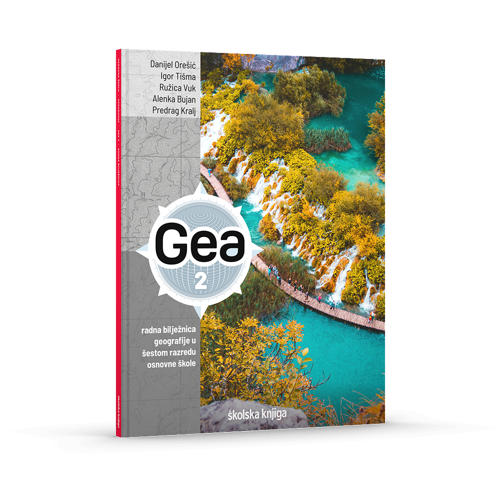 GEA 2 - radna bilježnica za geografiju u šestom razredu osnovne škole