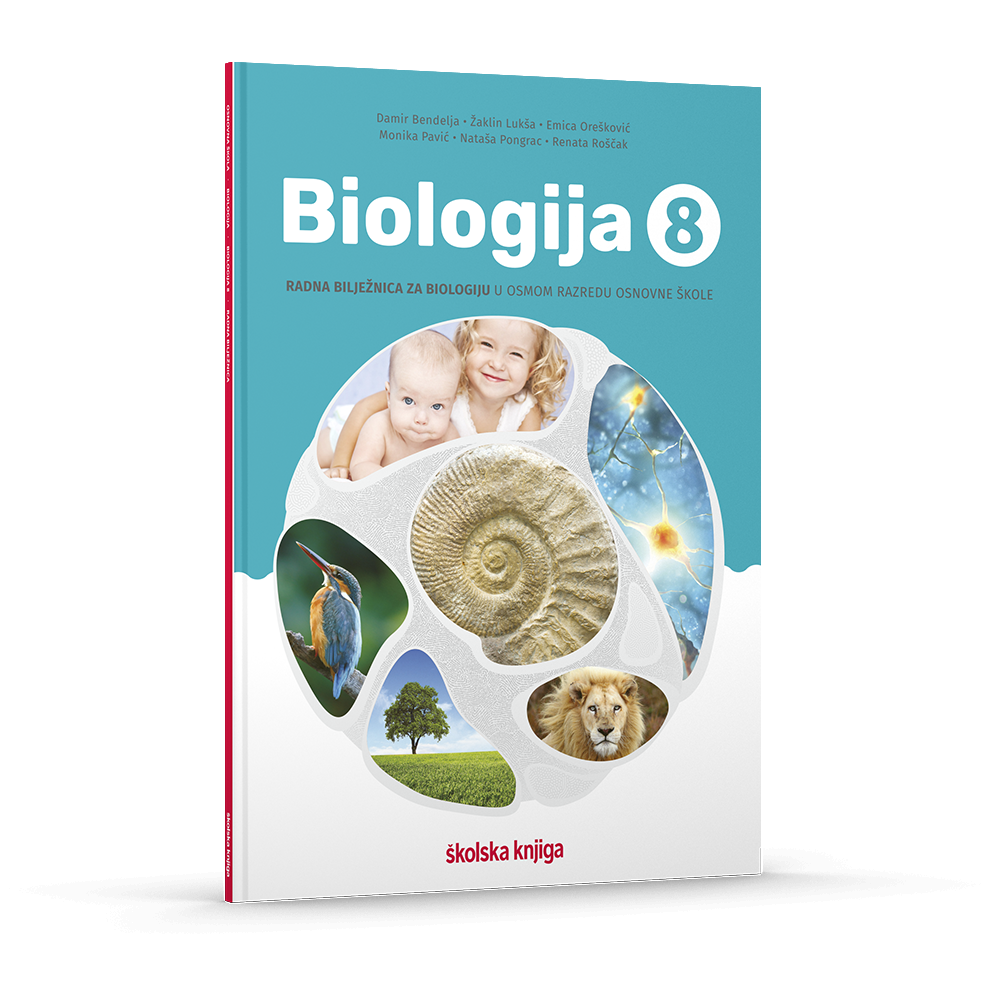 BIOLOGIJA 8 - radna bilježnica za biologiju u osmom razredu osnovne škole