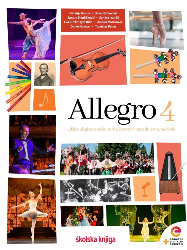 ALLEGRO 4  - udžbenik glazbene kulture u četvrtom razredu osnovne škole