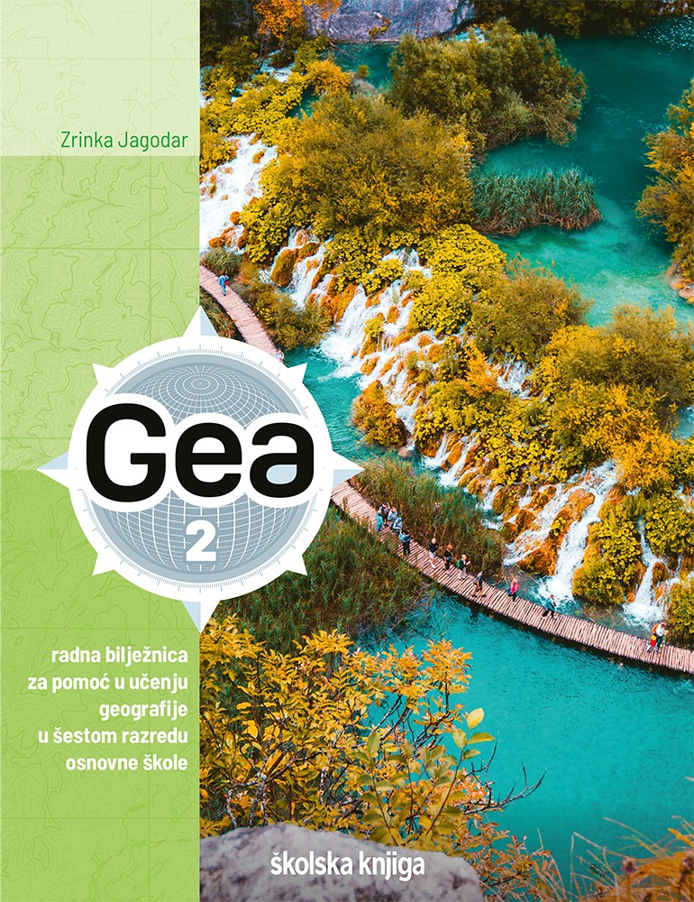 GEA 2 - radna bilježnica za pomoć u učenju geografije u šestom razredu osnovne škole