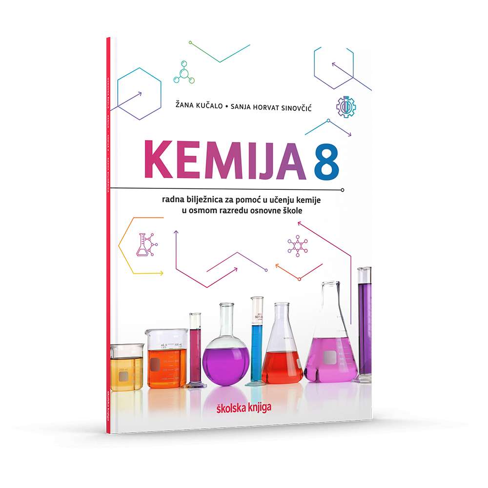 KEMIJA 8 - radna bilježnica za pomoć u učenju kemije u osmom razredu osnovne škole