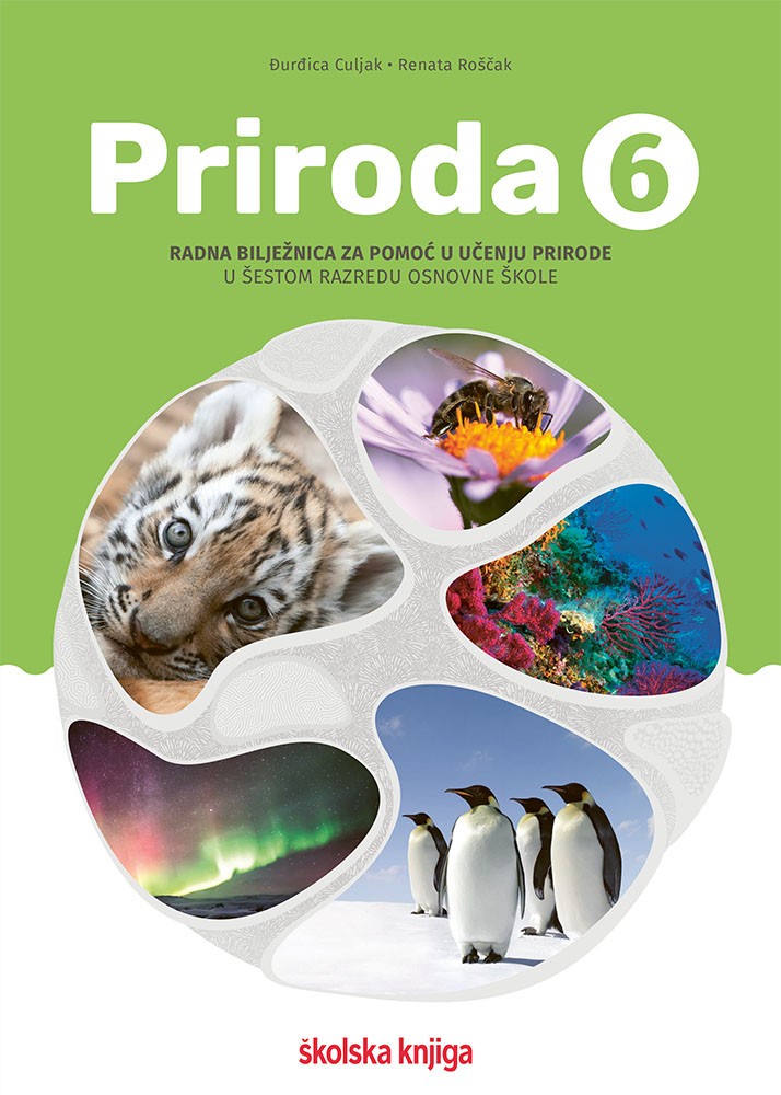 PRIRODA 6 - radna bilježnica za pomoć u učenju prirode u šestom razredu osnovne škole