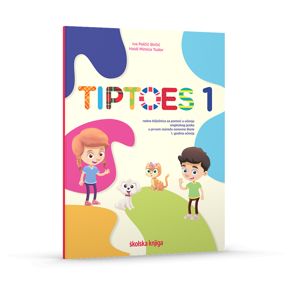 TIPTOES 1 - radna bilježnica engleskog jezika za pomoć u učenju u prvom razredu osnovne škole