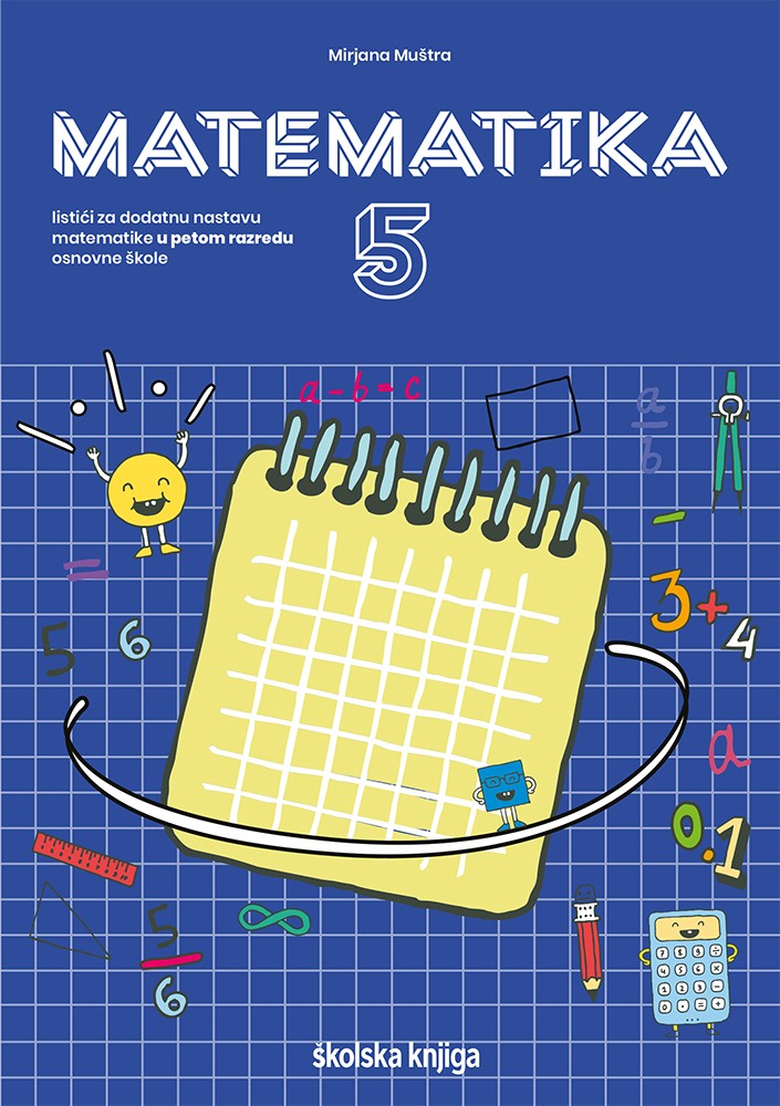 Matematika 5 - listići za dodatnu nastavu matematike u petom razredu osnovne škole