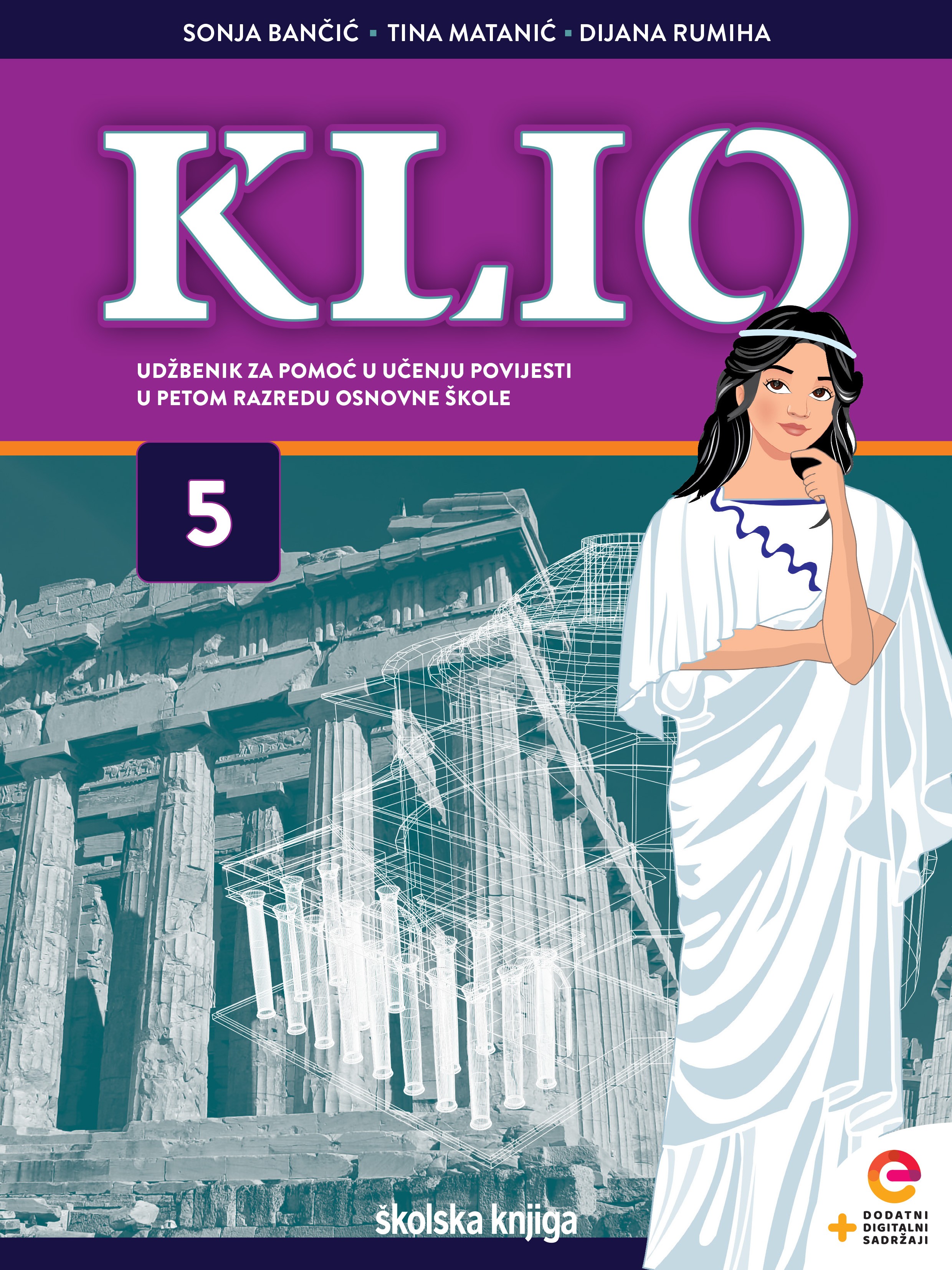 KLIO 5 - udžbenik za pomoć u učenju povijesti u petom razredu osnovne škole