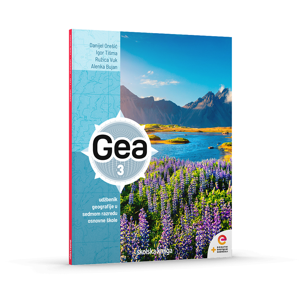 GEA 3 - udžbenik geografije u sedmom razredu osnovne škole