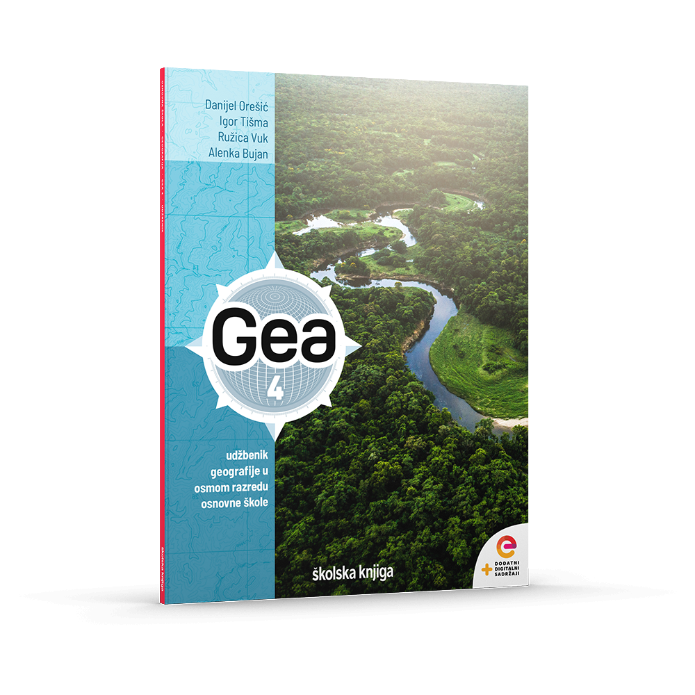 GEA 4 - udžbenik geografije u osmom razredu osnovne škole