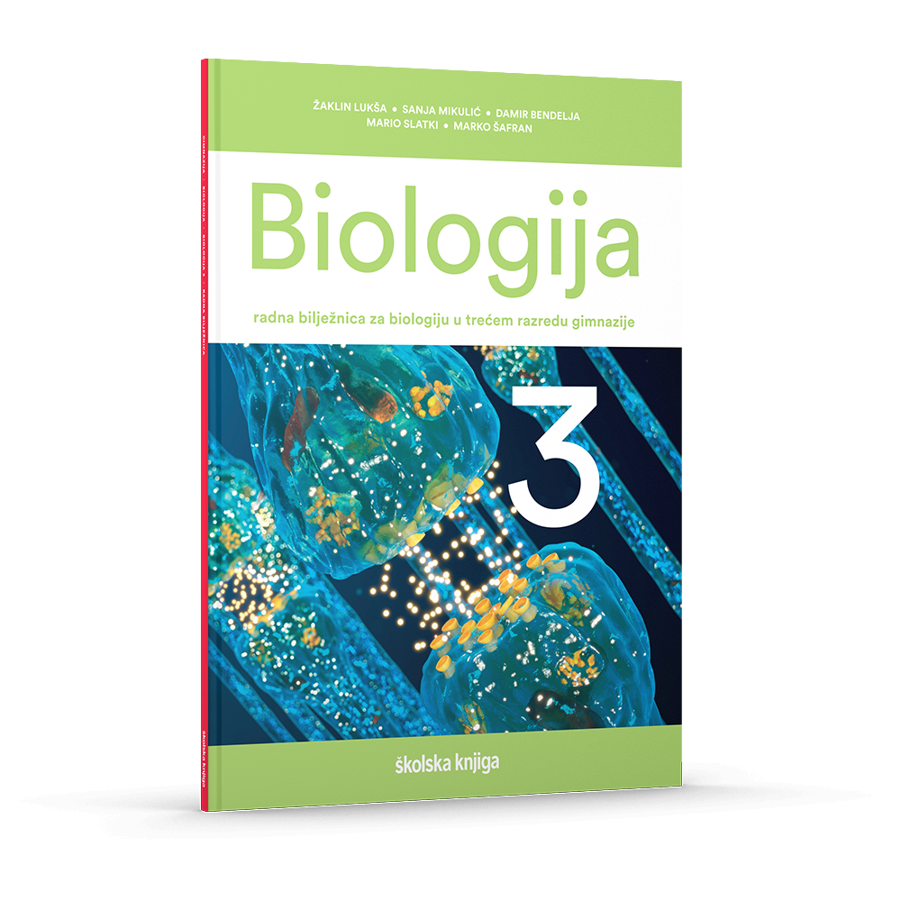 BIOLOGIJA 3 - radna bilježnica za biologiju u trećem razredu gimnazija