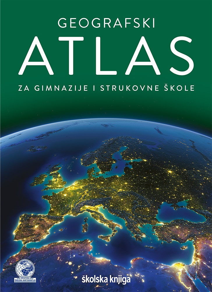 Geografski atlas za gimnazije i strukovne škole - NOVO