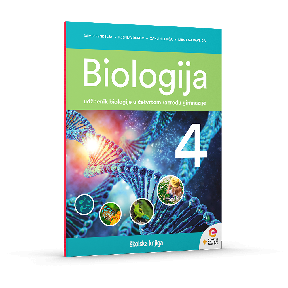 BIOLOGIJA 4 - udžbenik biologije u četvrtom razredu gimnazije