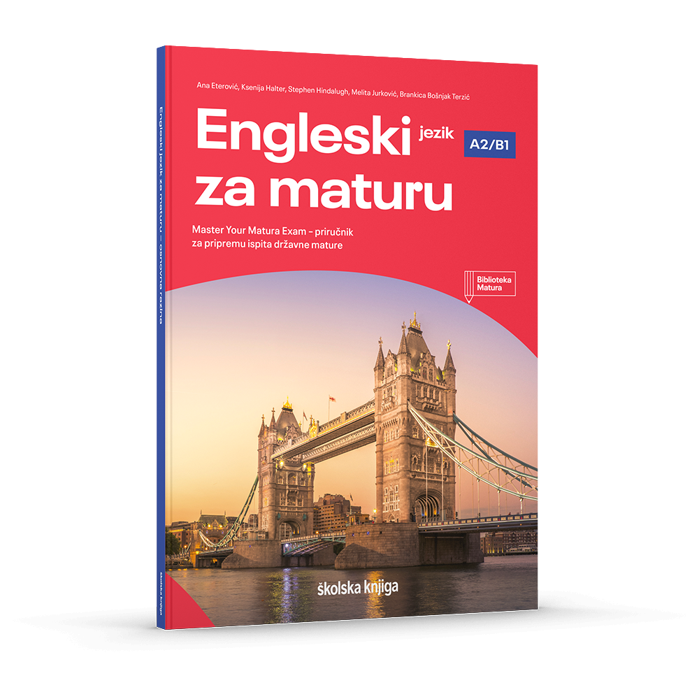 Engleski jezik za maturu, Master Your Matura Exam_A2/B1 - priručnik za pripremu ispita državne mature iz engleskog jezika (osnovna razina) - NOVO
