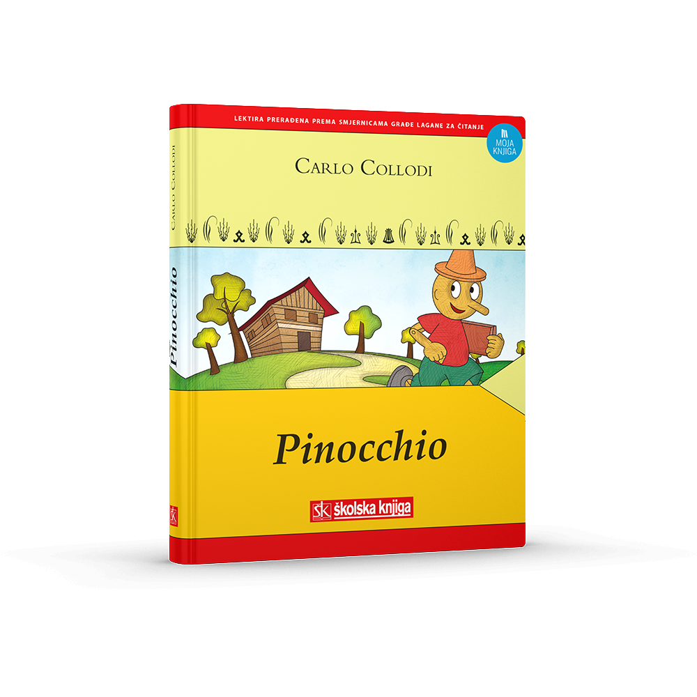 Pinocchio – lektira prerađena prema smjernicama građe lagane za čitanje