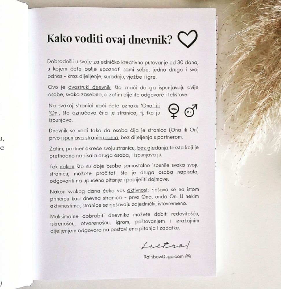 Dnevnik za parove - Mi: 30 dana ljubavi