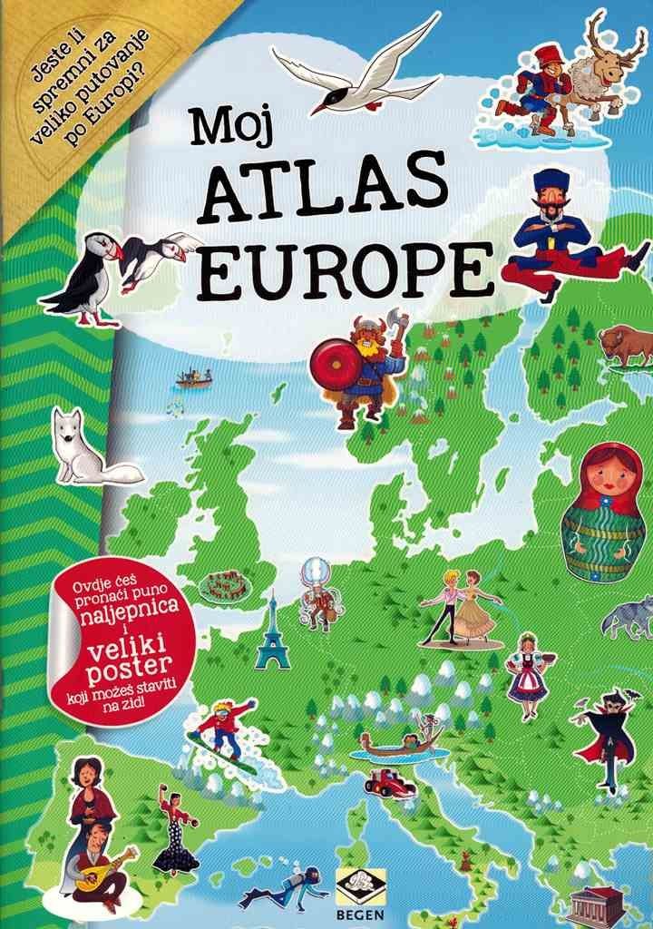 MOJ ATLAS EUROPE + poster