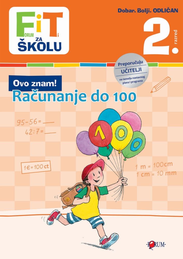 FiT ZA ŠKOLU - Računanje do 100, 2. razred