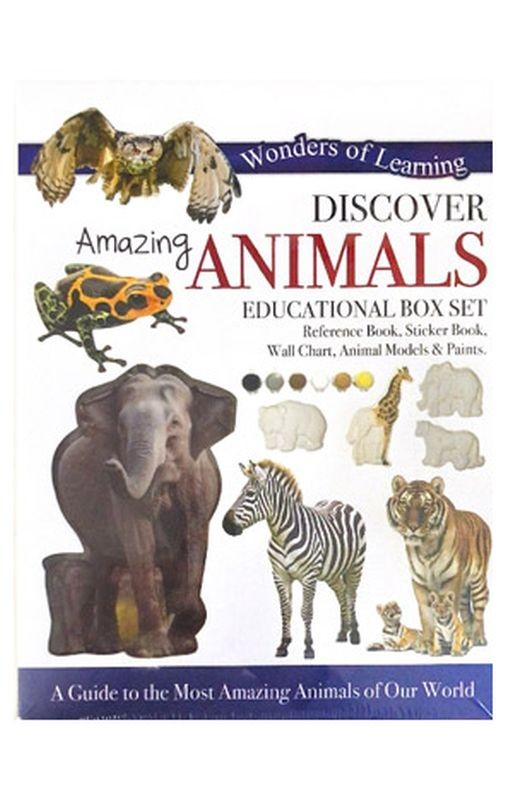 DISCOVER AMAZING ANIMALS- box set