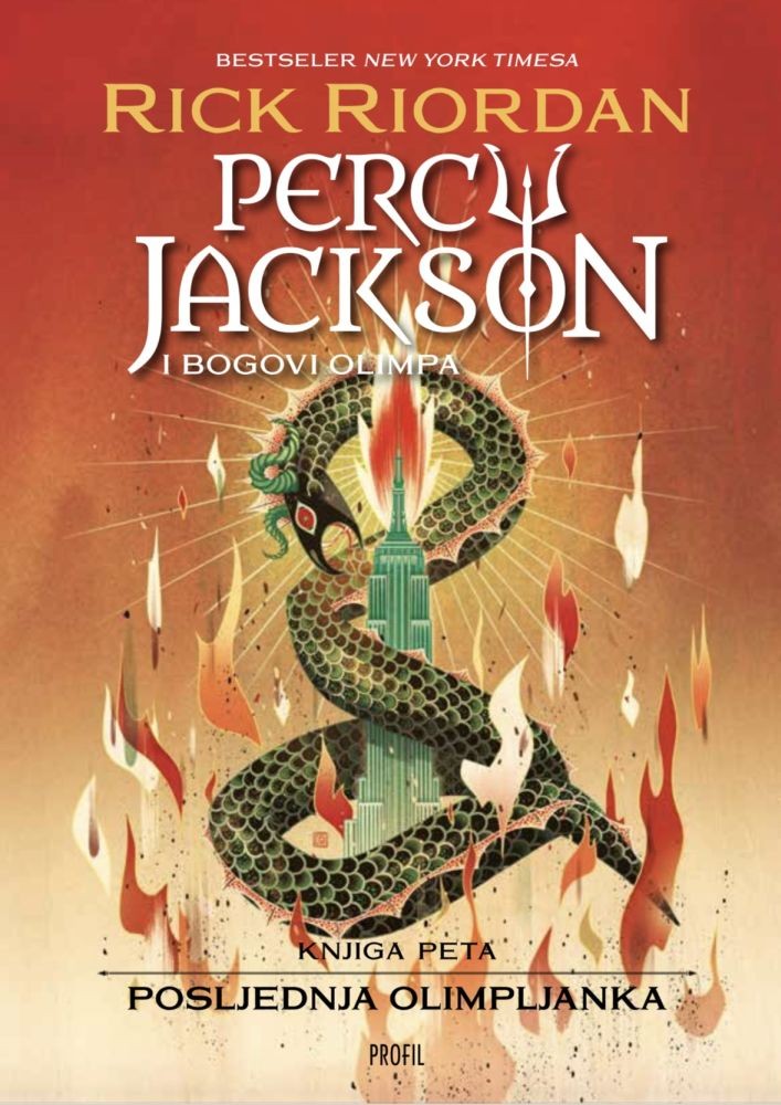 Percy Jackson i bogovi Olimpa - Posljednja Olimpljanka - knjiga peta