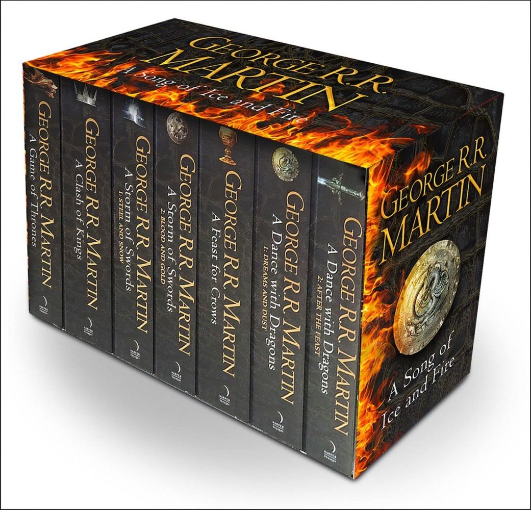 A　Ice　Box　Fire:　and　Song　Paperback　Set　of　7-Volume