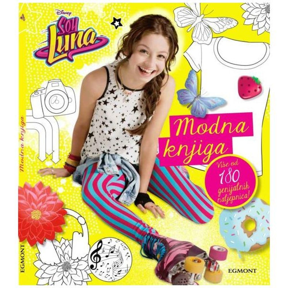 Soy Luna - modna knjiga s naljepnicama