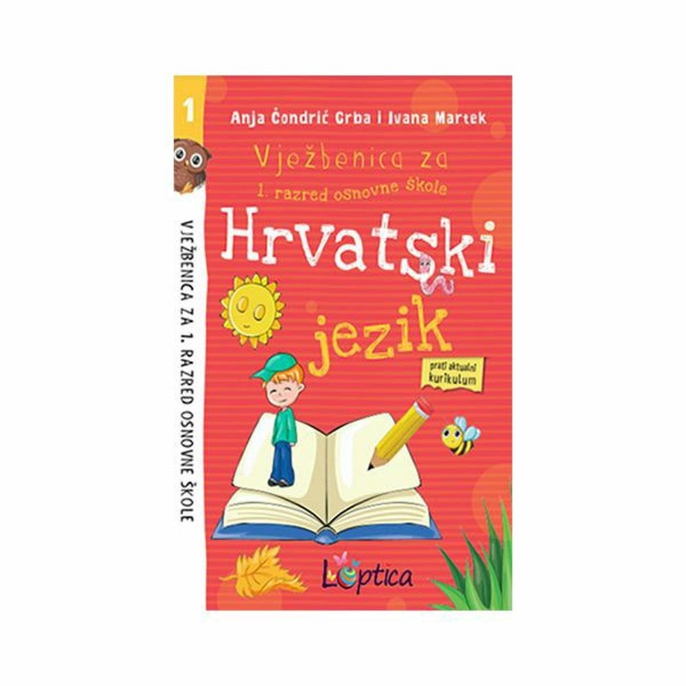 Hrvatski jezik - Vježbenica za 1. razred osnovne škole