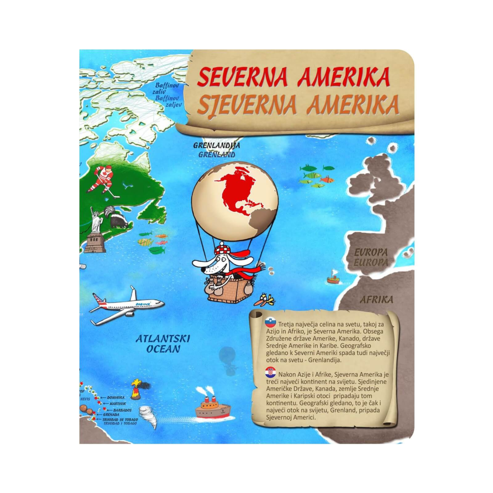 Atlas svijeta - interaktivna KUKU knjiga