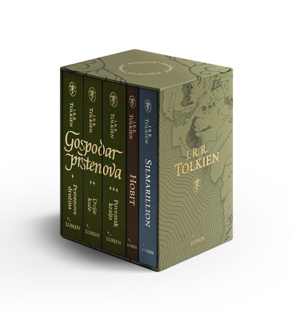 Komplet Tolkien Petoknjižje u kutiji