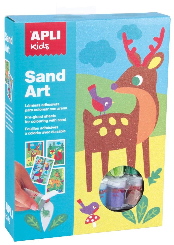 Set Apli pijesak u boji 