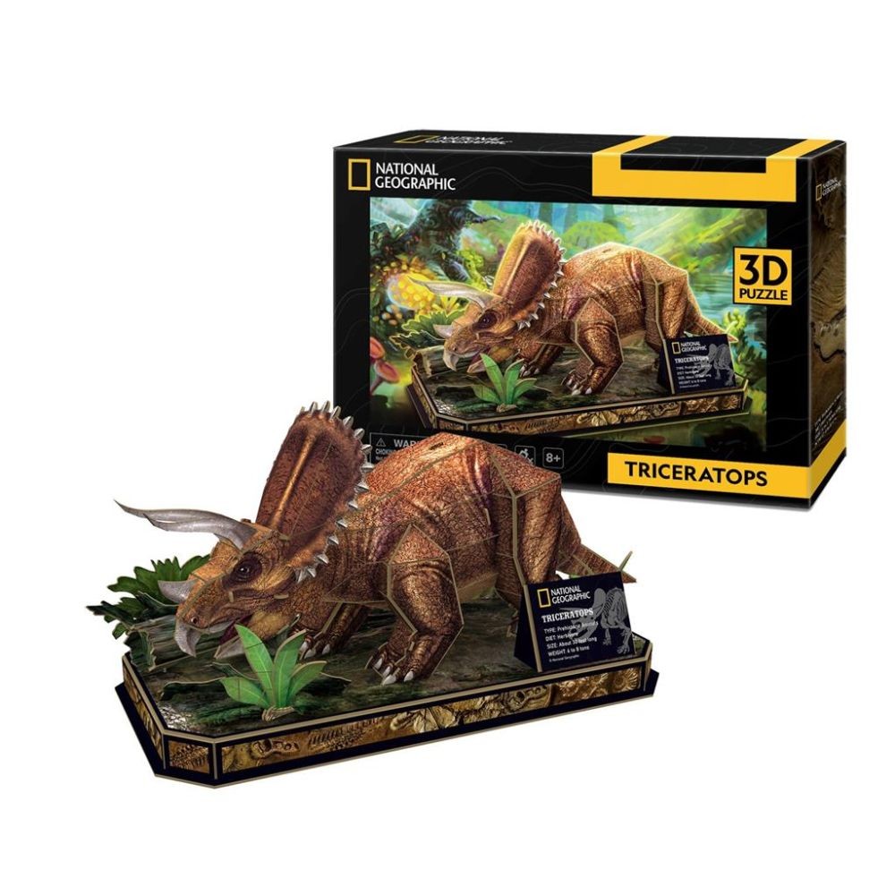 Cubicfun 3D puzzle dinosaur Triceratops
