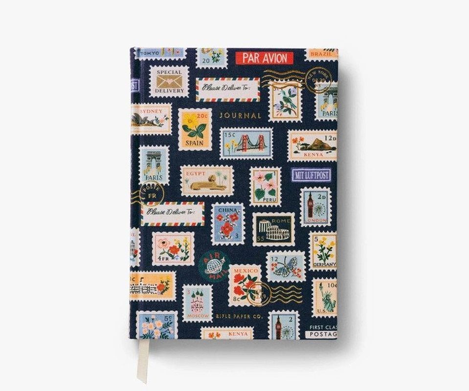 Stamps Fabric Journal