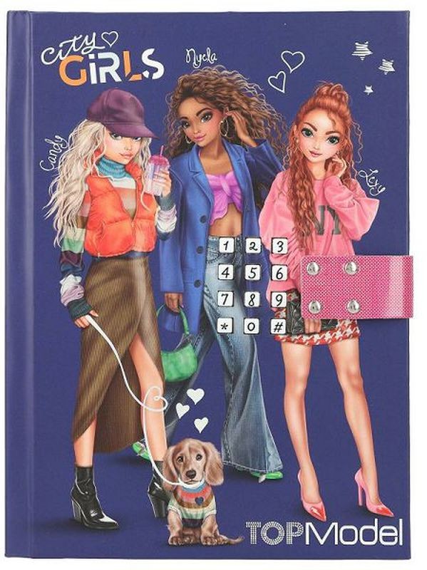 TOPModel dnevnik s kodom CITY GIRLS
