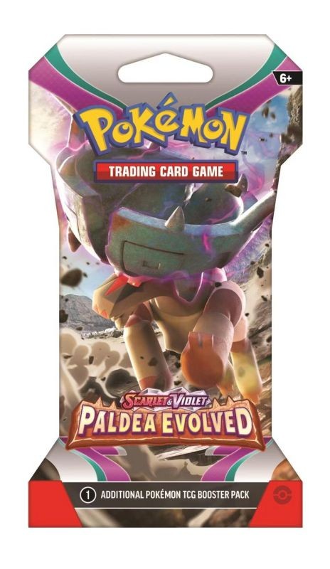 Pokémon TCG: SV02 Paldea Evolved - Sleeved Booster