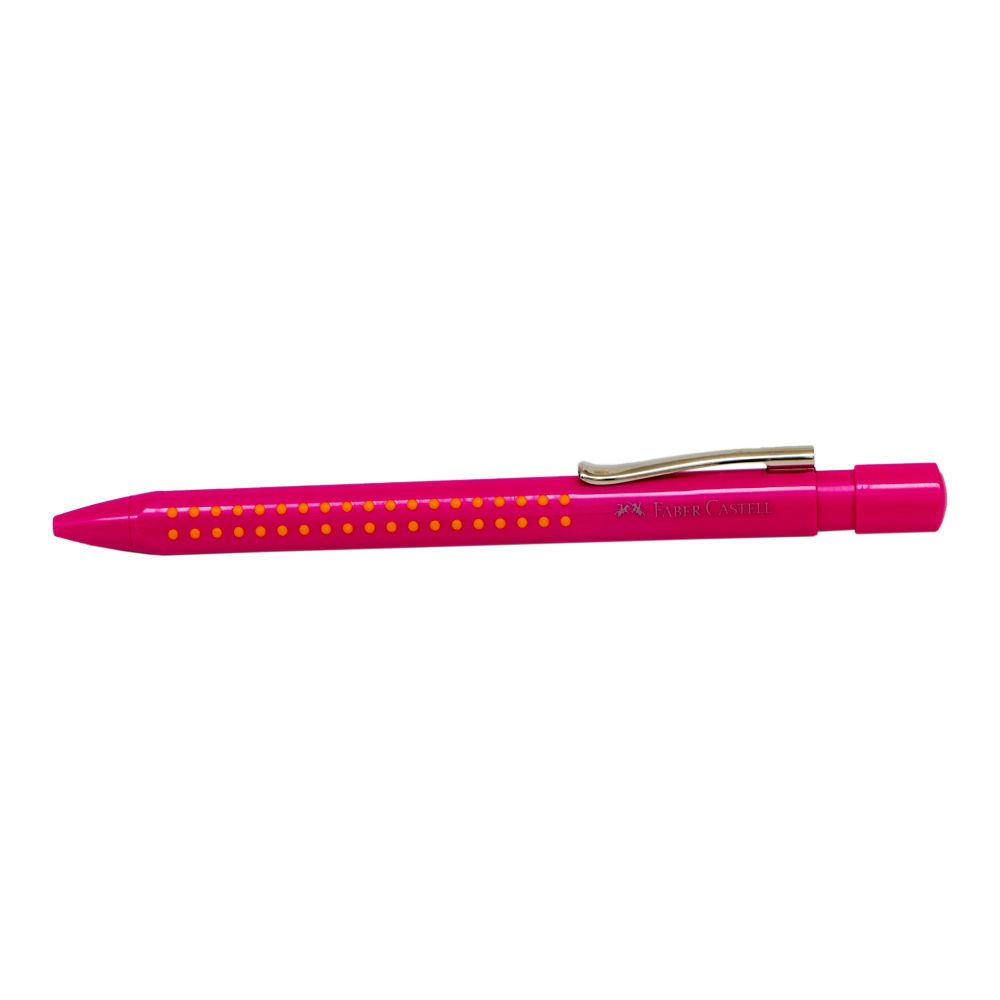 Olovka kemijska, Grip 2010, roza/narančasta - FABER CASTELL