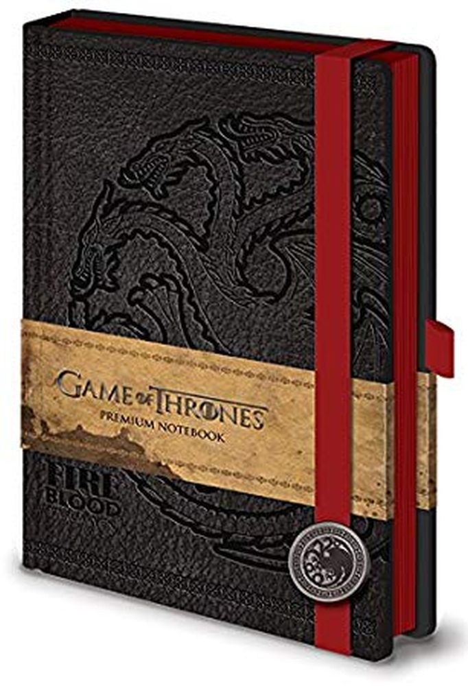 Game of Thrones House Targaryen – Fire & Blood A5 Premium Notebook
