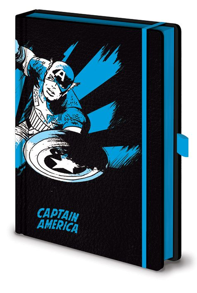 Marvel Retro (Captain America Mono) Notebook